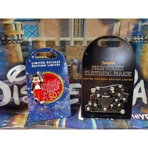 Disneylands'50th Main St. Electrical Parade LIMITED EDITION~ RELEASE PINS